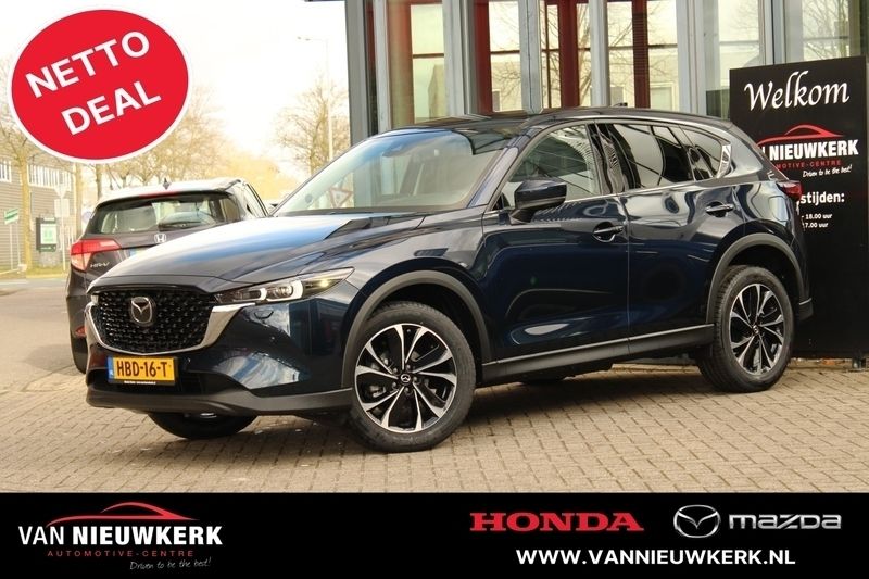 Blauw Gebruikt 2025 Mazda CX-5 Comfort SUV | € 44.900 (Eerlijke prijs) - Afbeelding 1/4