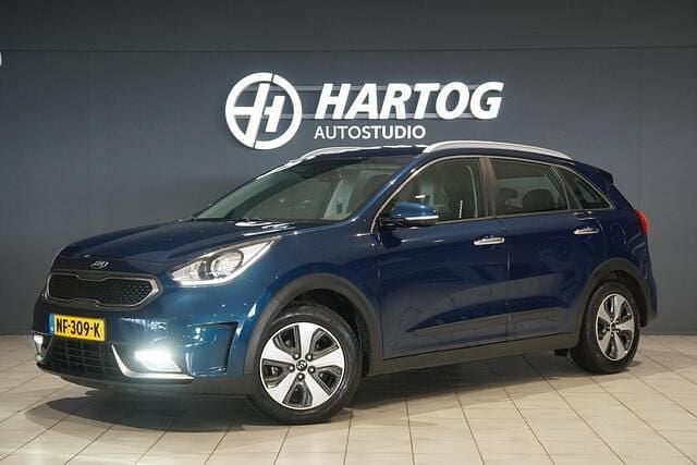 Blauw Gebruikt 2017 Kia Niro First Edition SUV | € 15.850 (Eerlijke prijs) - Afbeelding 1/4