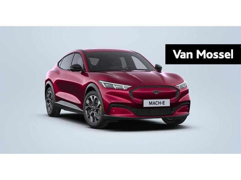 Rood Nieuw 2025 Ford Mustang Mach-E SUV | € 46.970 (Eerlijke prijs) - Afbeelding 1/4