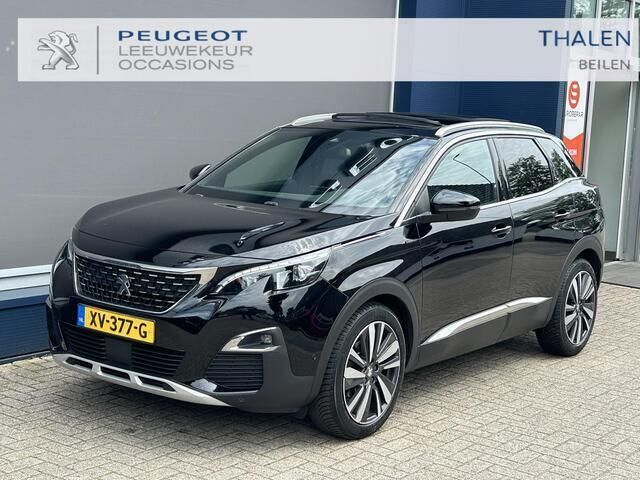 Zwart Gebruikt 2019 Peugeot 3008 GT-line SUV | € 19.850 (Iets duurder) - Afbeelding 1/4