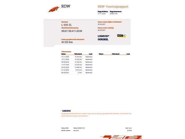 Grijs Gebruikt 2021 Seat Leon Business Hatchback | € 19.990 (Goede deal) - Afbeelding 1/1