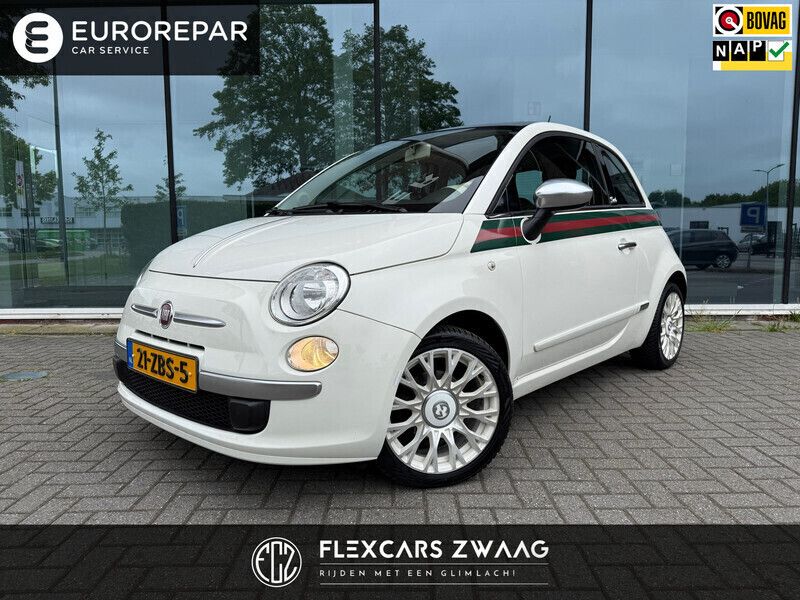 Wit Gebruikt 2012 Fiat 500 Hatchback | € 6.490 (Eerlijke prijs) - Afbeelding 1/4