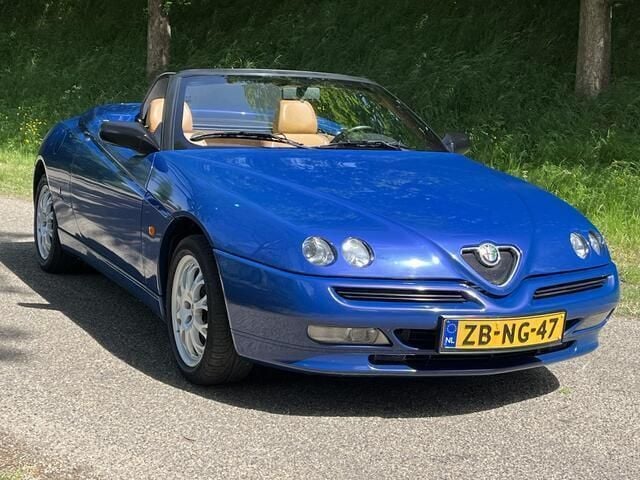 Occasion Alfa Romeo Spider 144 PK (105 kW) 1999 Blauw Cabriolet