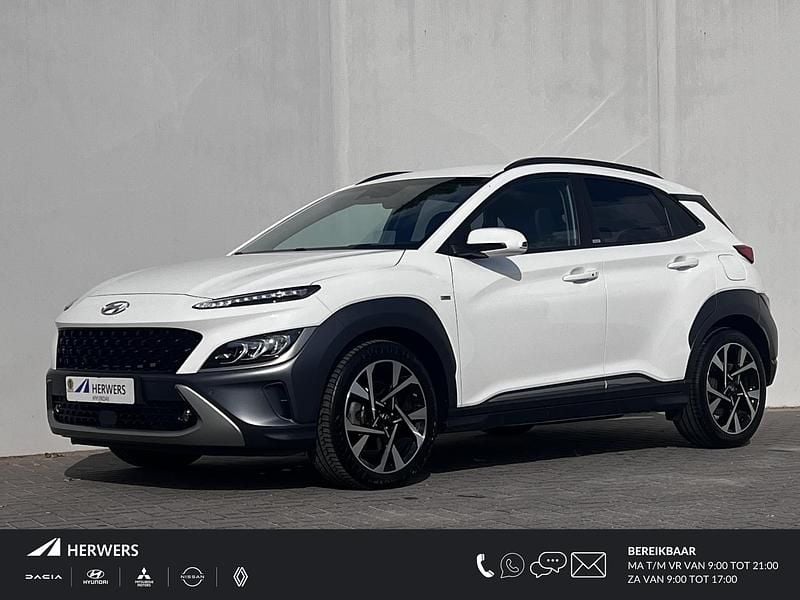 Wit Occasion 2021 Hyundai Kona Premium SUV | € 19.885 (Eerlijke prijs) - Afbeelding 1/4