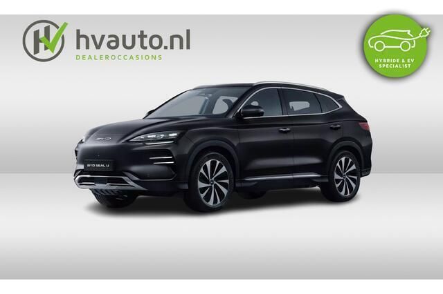 Zwart Nieuw 2024 BYD Seal U Boost SUV | € 39.900 - Afbeelding 1/2