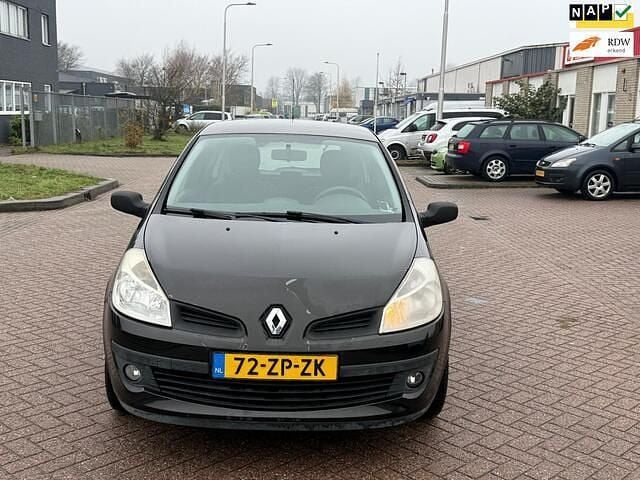 Zwart Gebruikt 2008 Renault Clio II Hatchback | € 1.099 (Goede deal) - Afbeelding 1/4