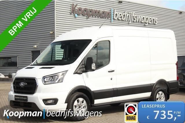 Wit Nieuw 2024 Ford Transit Limited Van | € 39.950 (Goede deal) - Afbeelding 1/4