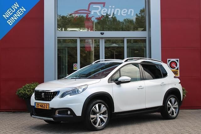Wit Gebruikt 2019 Peugeot 2008 Allure SUV | € 12.995 (Goede deal) - Afbeelding 1/4