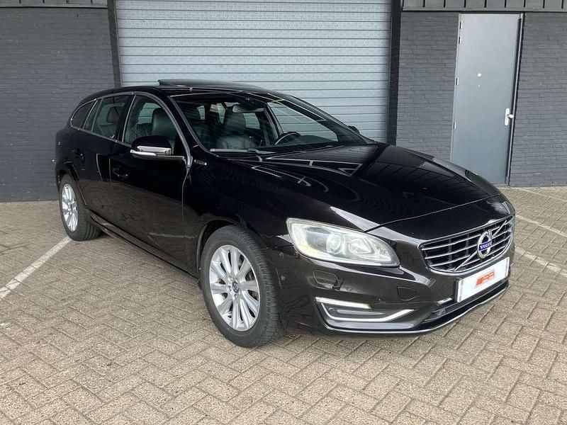 Zwart Gebruikt 2013 Volvo V60 Summum Stationwagen | € 7.200 (Super prijs) - Afbeelding 1/4