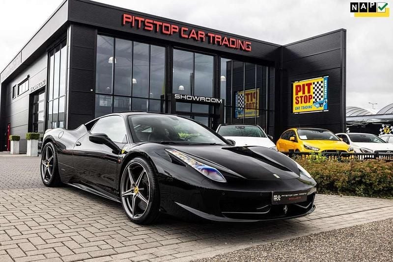 Zwart Gebruikt 2011 Ferrari 458 Coupé | € 172.500 - Afbeelding 1/3