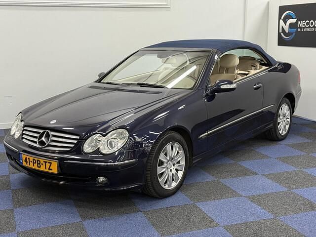 Occasion Mercedes CLK320 Elegance 218 PK (160 kW) 2004 Blauw Cabriolet