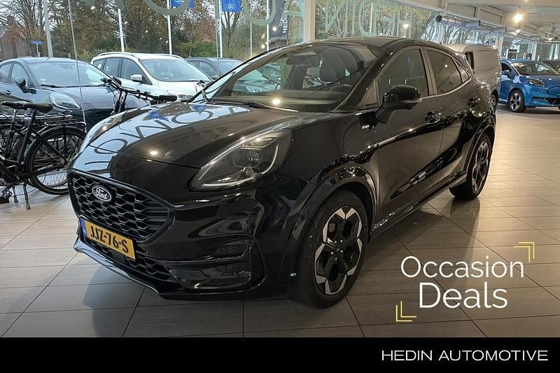 Zwart Occasion 2024 Ford Puma ST-Line X SUV | € 28.450 (Duur) - Afbeelding 1/4