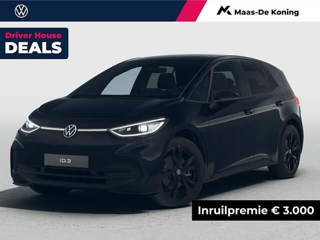 Zwart Nieuw 2026 VW ID.3 Edition Hatchback | € 30.580 (Eerlijke prijs) - Afbeelding 1/3