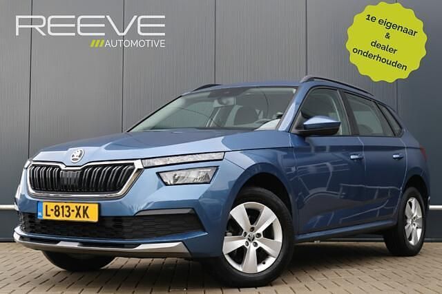 Blauw Gebruikt 2021 Skoda Kamiq Ambition SUV | € 17.950 (Goede deal) - Afbeelding 1/4