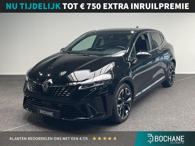 Zwart Gebruikt 2024 Renault Clio V Techno Hatchback | € 20.995 (Eerlijke prijs) - Afbeelding 1/4