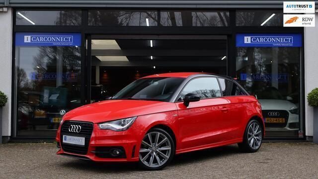 Rood Gebruikt 2014 Audi A1 S-Line Hatchback | € 8.990 (Super prijs) - Afbeelding 1/4