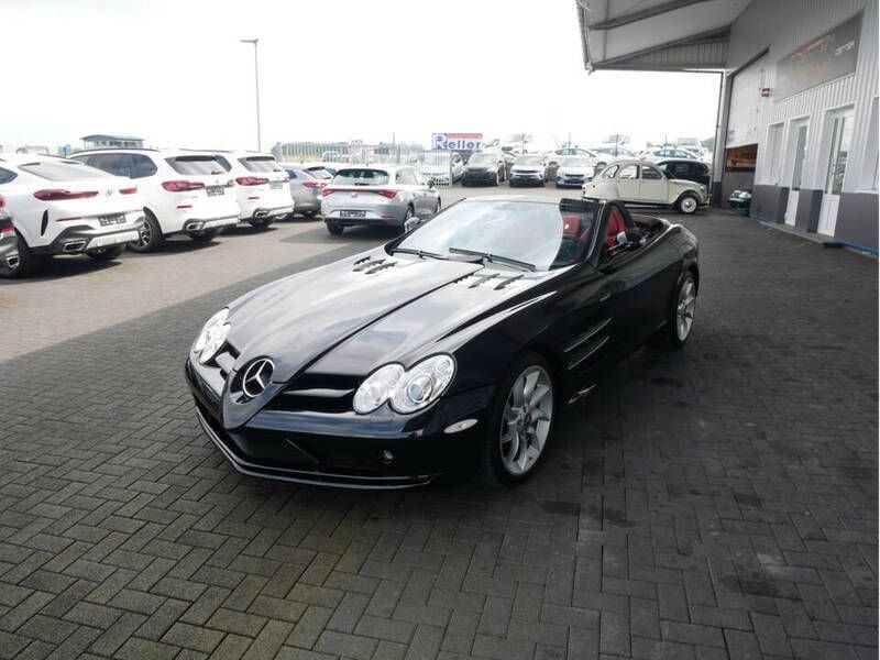 Zwartschwarz (901) Gebruikt 2009 Mercedes SLR McLaren Cabriolet | € 309.900 - Afbeelding 1/4