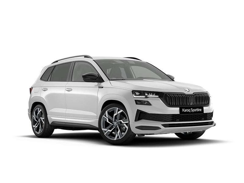 Wit Nieuw 2025 Skoda Karoq Business Line SUV | € 52.950 (Eerlijke prijs) - Afbeelding 1/4