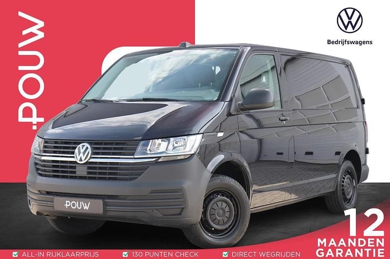 Zwart Gebruikt 2021 VW T6.1 Business Van | € 17.900 (Super prijs) - Afbeelding 1/4