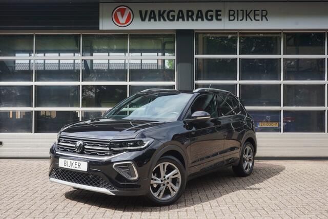 Zwart Gebruikt 2024 VW T-Cross R-line Edition SUV | € 30.950 (Iets duurder) - Afbeelding 1/4