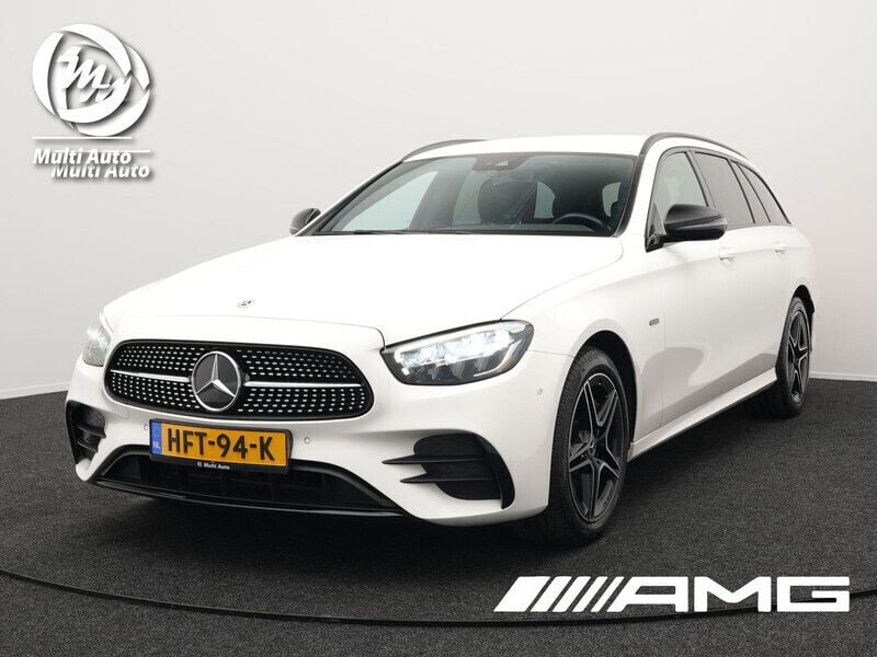 Wit Gebruikt 2020 Mercedes E300 AMG Stationwagen | € 34.690 (Eerlijke prijs) - Afbeelding 1/4