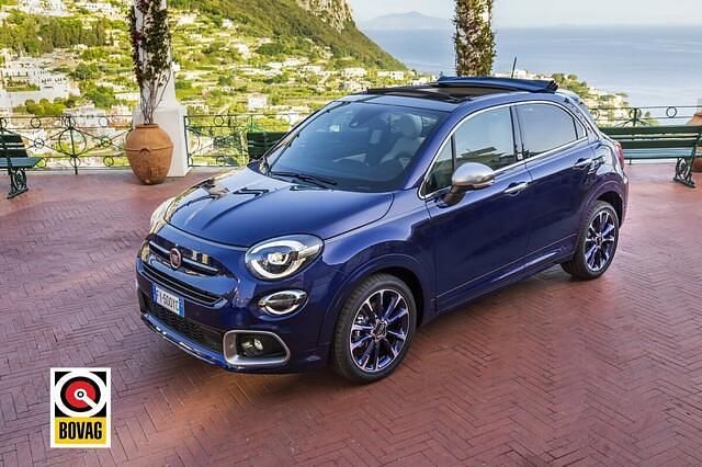 Blauw Gebruikt 2021 Fiat 500 Club Cabriolet | € 27.495 (Duur) - Afbeelding 1/4