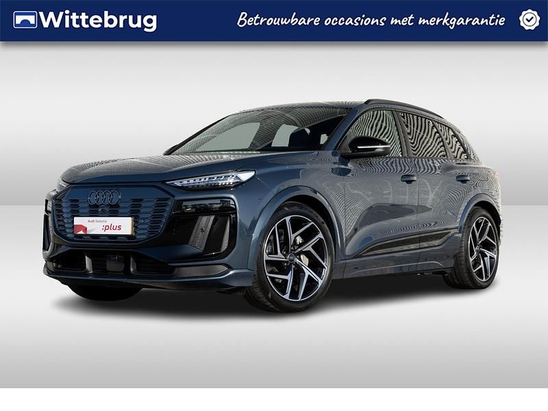 Blauw Occasion 2024 Audi Q6 e-tron SUV | € 69.950 (Eerlijke prijs) - Afbeelding 1/4
