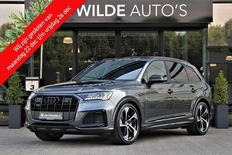 Grijs Gebruikt 2021 Audi Q7 S-Line SUV | € 67.900 (Iets duurder) - Afbeelding 1/4