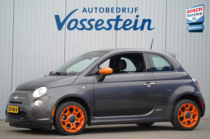 Grijs Gebruikt 2015 Fiat 500e Hatchback | € 7.900 (Eerlijke prijs) - Afbeelding 1/4
