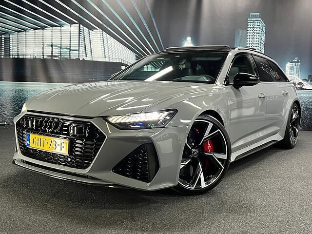 Grijs Gebruikt 2019 Audi RS6 Stationwagen | € 119.950 - Afbeelding 1/4
