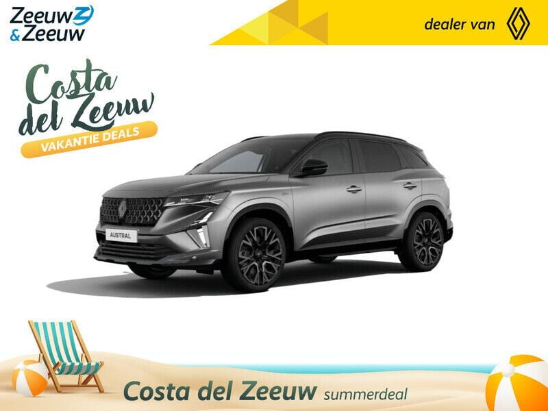 Gris schiste / noir etoile (donker grijs) Nieuw 2025 Renault Austral Iconic Esprit Alpine SUV | € 47.215 - Afbeelding 1/4