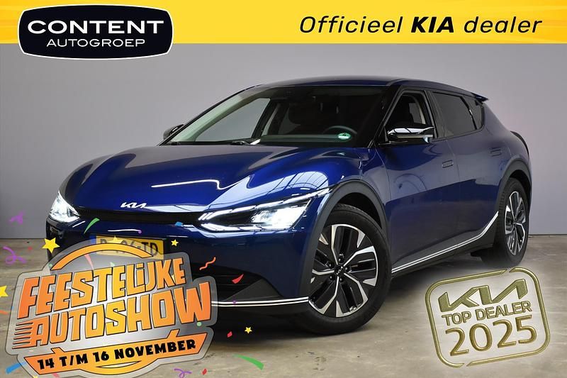Blauw metallic Gebruikt 2022 Kia EV6 Air SUV | € 26.940 (Eerlijke prijs) - Afbeelding 1/4