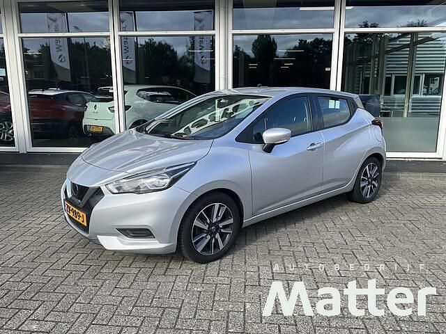 Grijs Gebruikt 2019 Nissan Micra N-Connecta Hatchback | € 11.995 (Eerlijke prijs) - Afbeelding 1/4