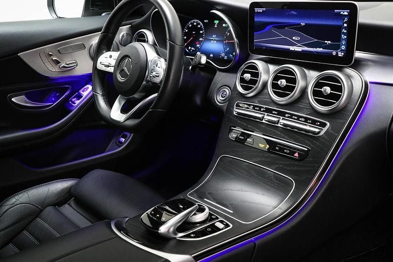 Occasion Mercedes C200 AMG Line Premium Plus 2021 Wit Coupé