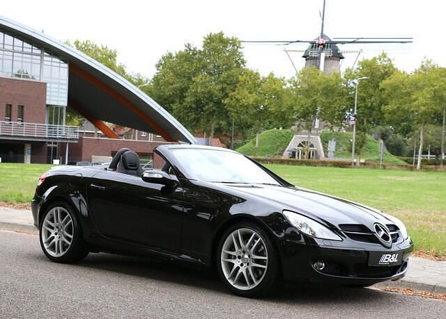 Zwart Gebruikt 2006 Mercedes SLK200 Cabriolet | € 15.750 - Afbeelding 1/4