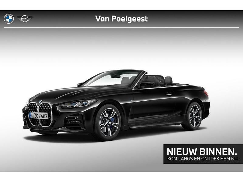 Saphirschwarz metallic (zwart metallic) Occasion 2021 BMW 430 Cabriolet Executive Cabriolet | € 48.900 (Eerlijke prijs) - Afbeelding 1/2