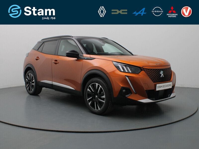 Oranje, metallic lak Gebruikt 2021 Peugeot e-2008 GT SUV | € 16.990 (Eerlijke prijs) - Afbeelding 1/4