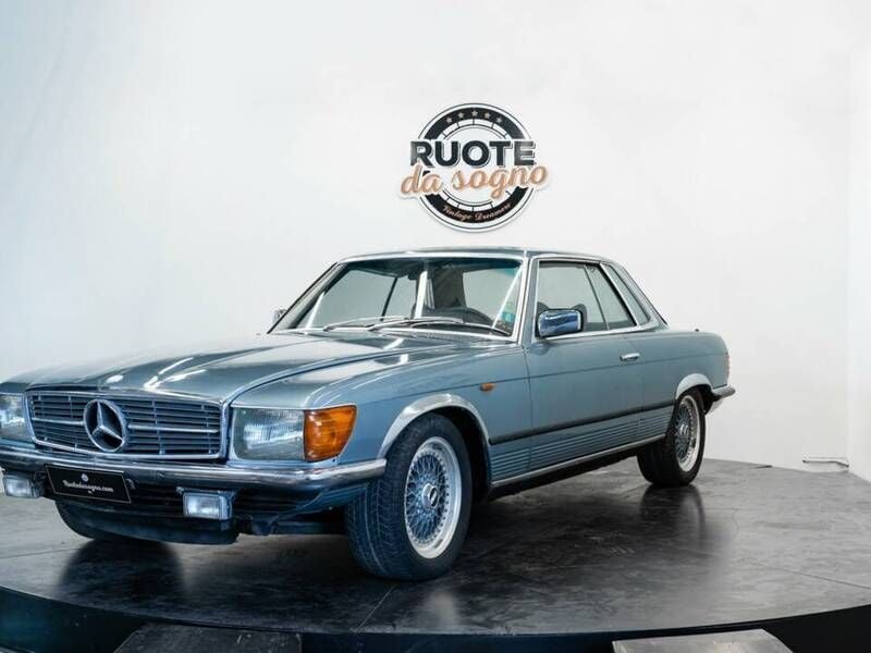 Andersceleste carta da zucchero Gebruikt 1972 Mercedes SLC450 Coupé | € 49.000 - Afbeelding 1/4
