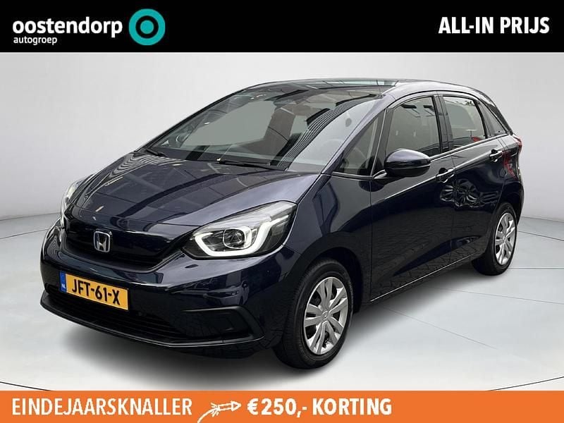 Blauw Gebruikt 2021 Honda Jazz Comfort Hatchback | € 18.950 (Eerlijke prijs) - Afbeelding 1/4