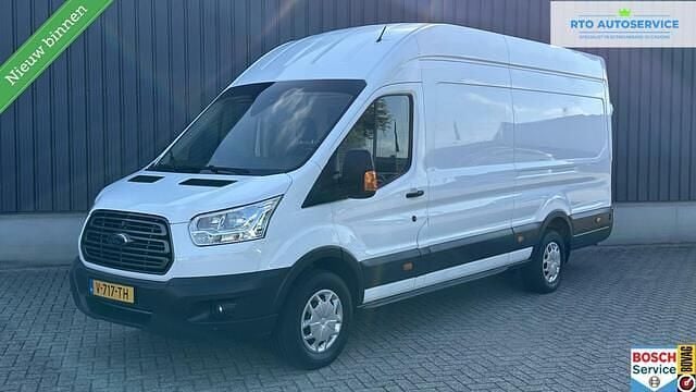 Wit Gebruikt 2018 Ford Transit Trend Van | € 9.500 (Super prijs) - Afbeelding 1/4