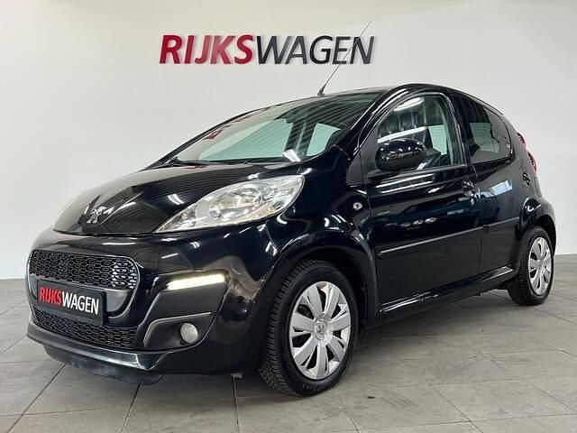 Occasion Peugeot 107 Active 68 PK (50 kW) 2014 Zwart Hatchback