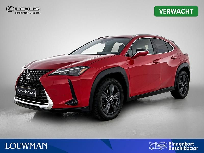 Rood Gebruikt 2023 Lexus UX 250h Luxury Line SUV | € 37.950 (Iets duurder) - Afbeelding 1/4