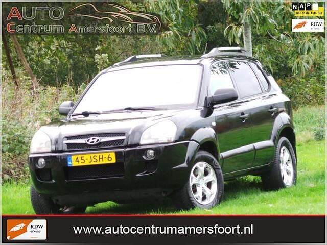 Zwart Gebruikt 2009 Hyundai Tucson Dynamiq SUV | € 3.949 (Iets duurder) - Afbeelding 1/4