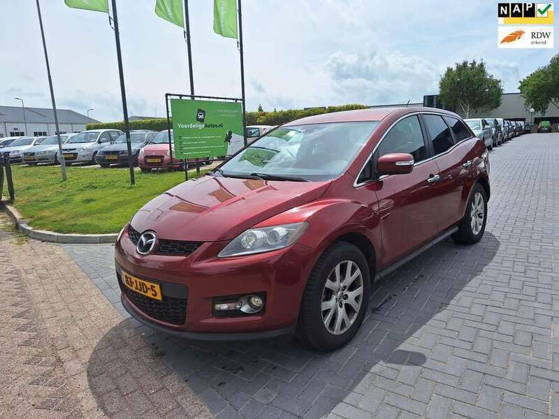 Rood Gebruikt 2009 Mazda CX-7 SUV | € 2.499 - Afbeelding 1/4