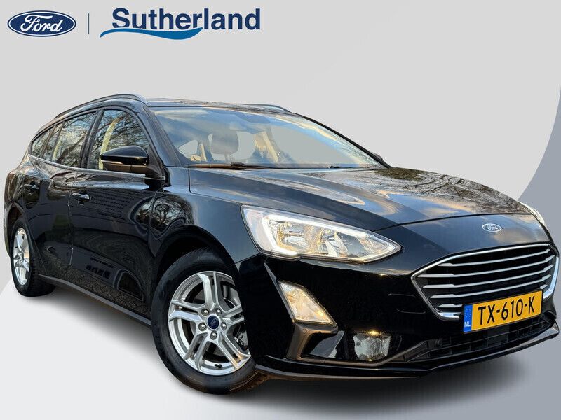 Zwart Gebruikt 2018 Ford Focus Business Edition Stationwagen | € 10.400 (Eerlijke prijs) - Afbeelding 1/4