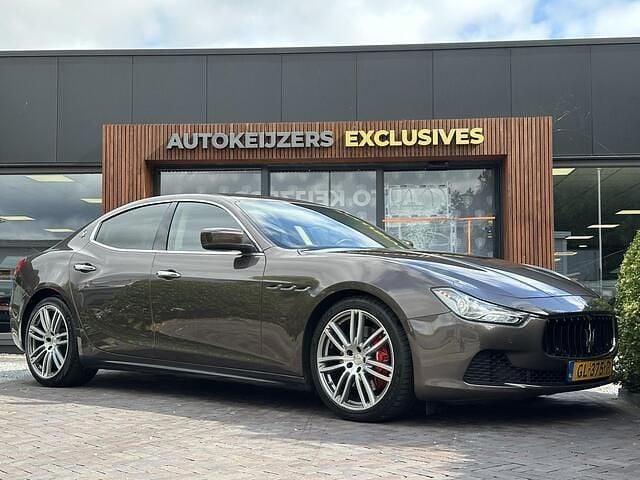 Bruin Gebruikt 2015 Maserati Ghibli Coupé | € 26.900 (Eerlijke prijs) - Afbeelding 1/4