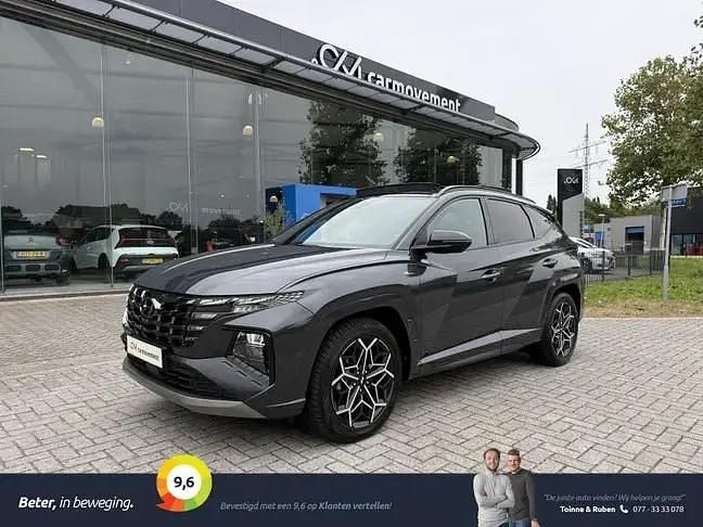 Grijs Gebruikt 2022 Hyundai Tucson N Line SUV | € 34.950 (Eerlijke prijs) - Afbeelding 1/4