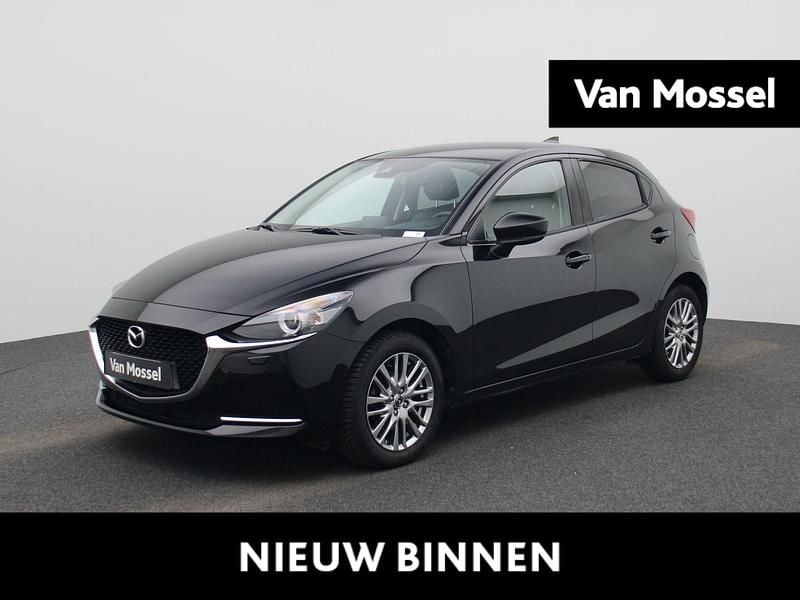 Zwart Gebruikt 2020 Mazda 2 Sportive Hatchback | € 13.900 (Goede deal) - Afbeelding 1/4