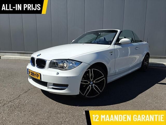 Wit Gebruikt 2008 BMW 118 Cabriolet Cabriolet | € 7.250 (Eerlijke prijs) - Afbeelding 1/4