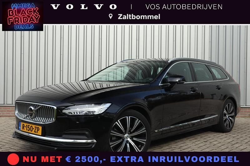 Zwart Gebruikt 2023 Volvo V90 Ultimate Stationwagen | € 50.450 (Iets duurder) - Afbeelding 1/4